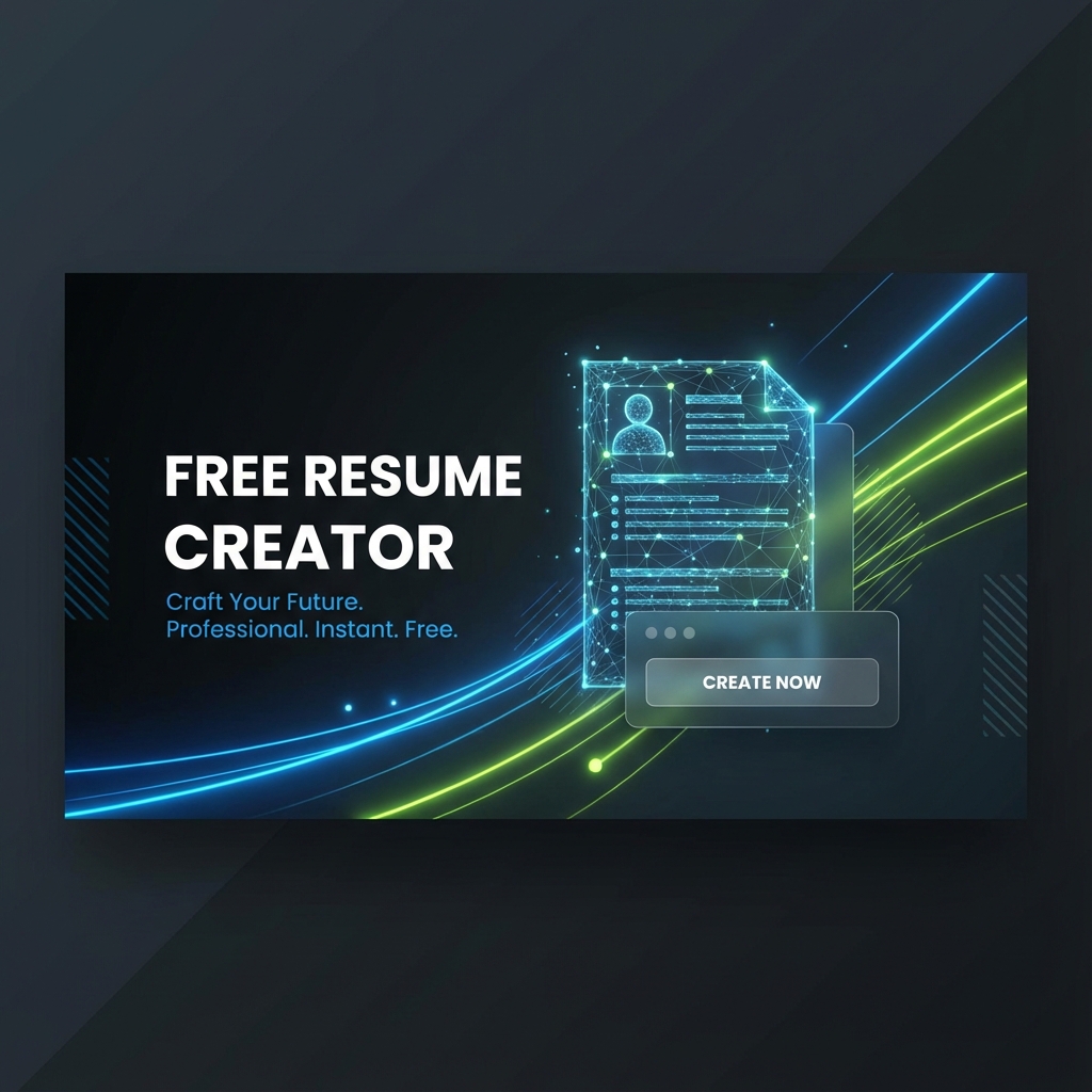 No-Login Free Resume Creator