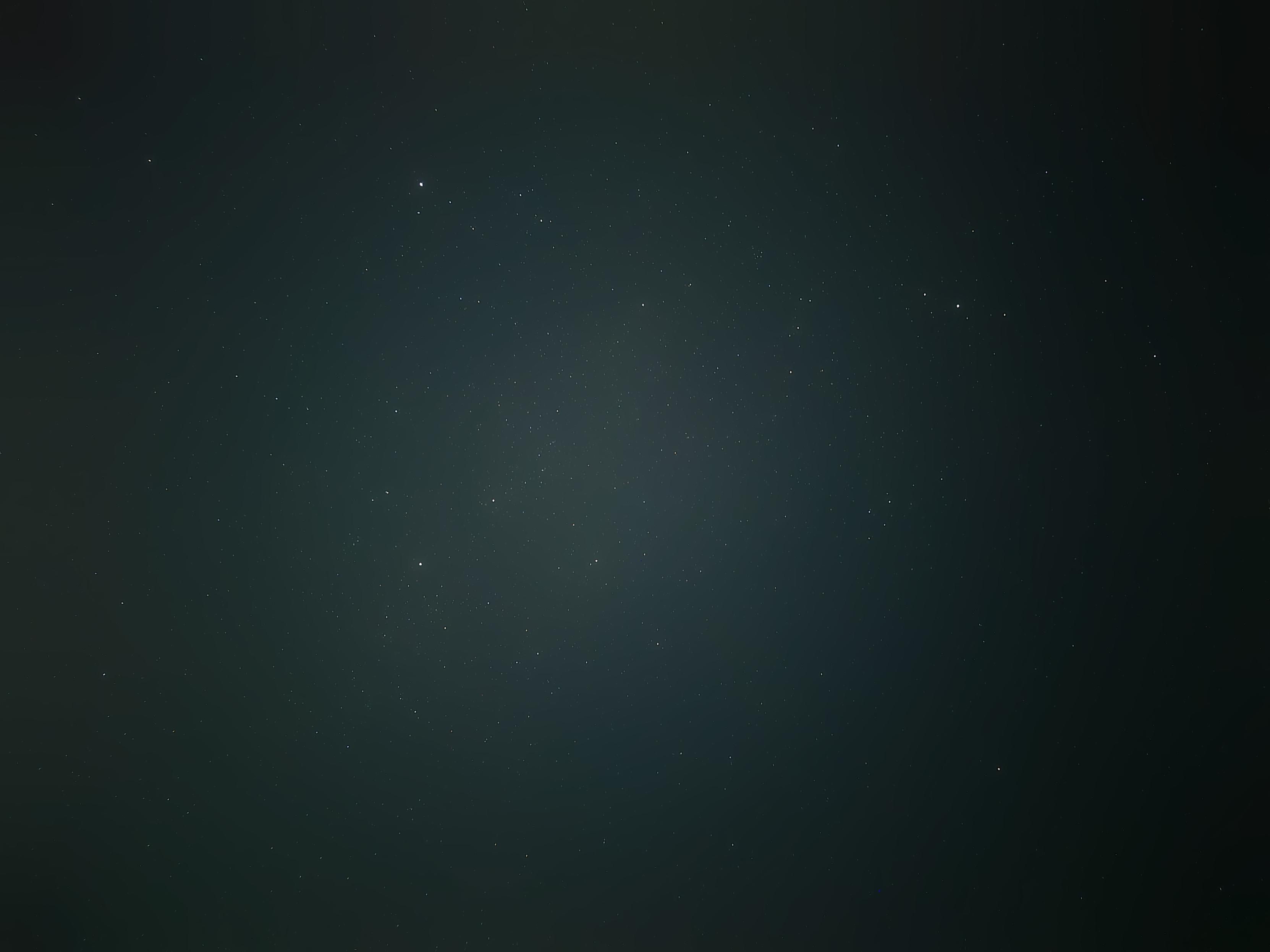 Night sky above IIIT Kota campus during winter